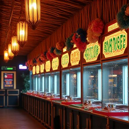  Gry zręcznościowe pod bambusowymi zadaszeniami